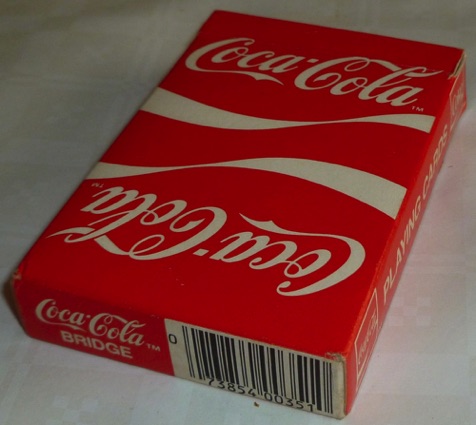 2510-1 € 3,00 coca cola speelkaarten bridge